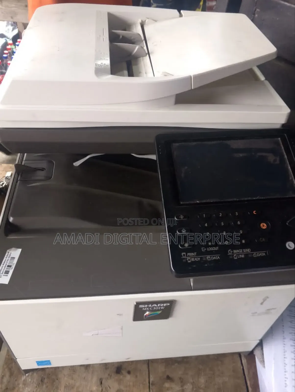 Sharp Mx-C301w Copier.