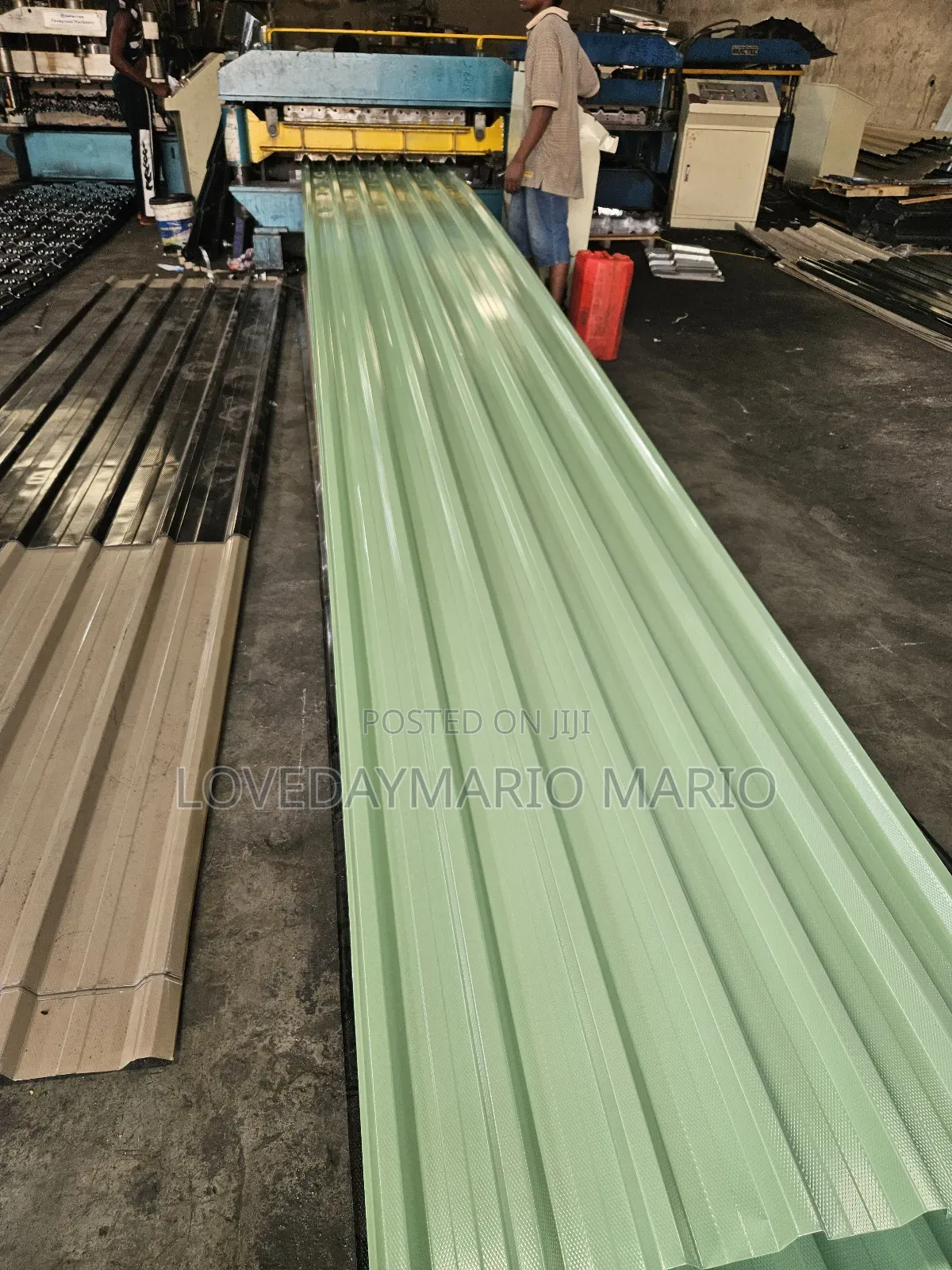 Aluminium Roofing Sheet Ovanbeak Material Zero Alloyed