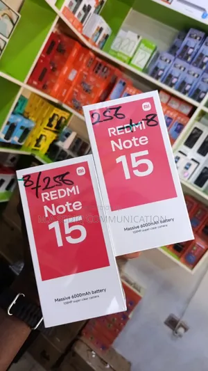 New Xiaomi Redmi Note 15 256 GB Black