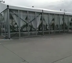 All Glass Marquee Tent Fabrication, Event Centre Tent Expert In Abuja