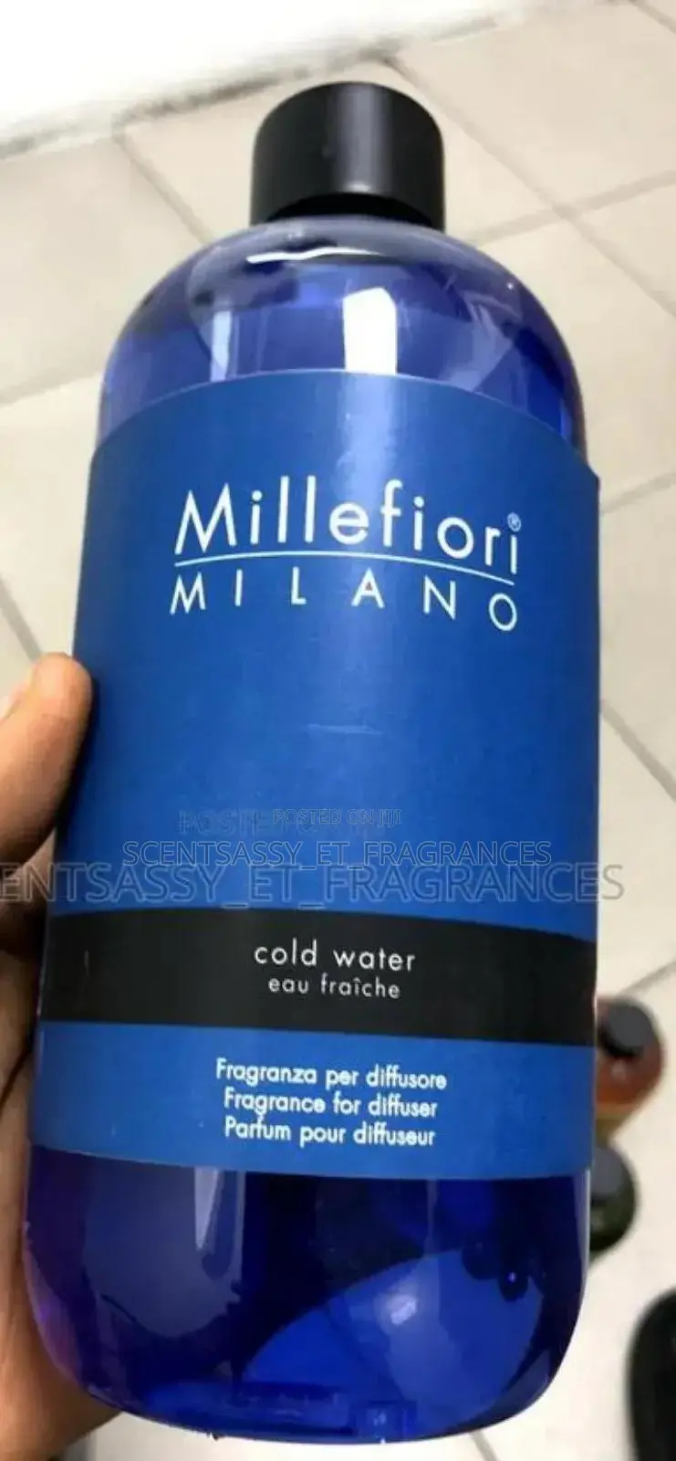 Millefiori Refill 500ml Exclud Nero, Grape Casis, Purple Vol for 85000