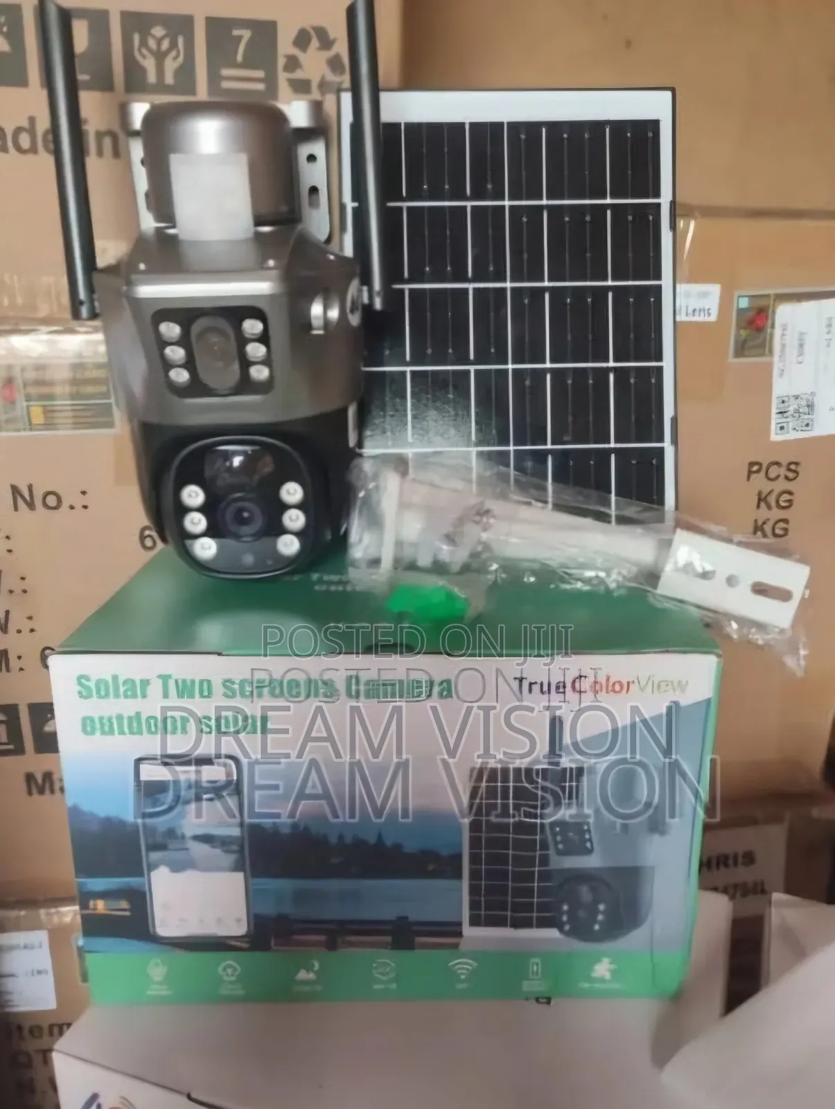 Duel Lens Solar Camera V380
