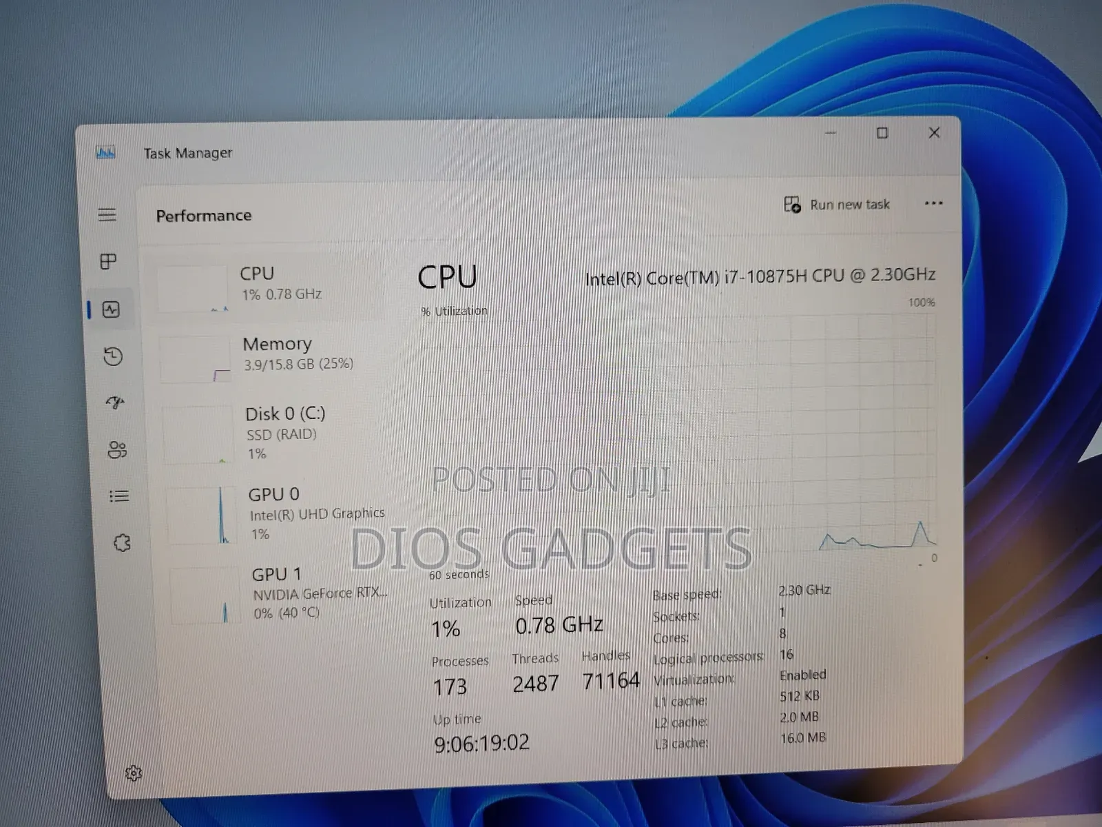 Laptop Asus ROG Strix G16 G614 16GB Nvidia SSD 1T