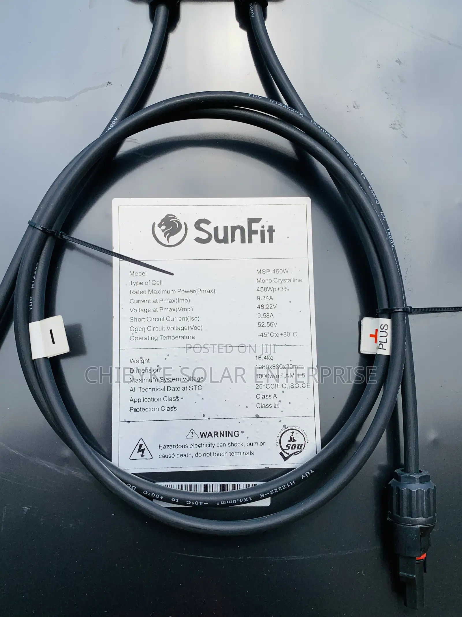 450watts Sunfit Solar Panel