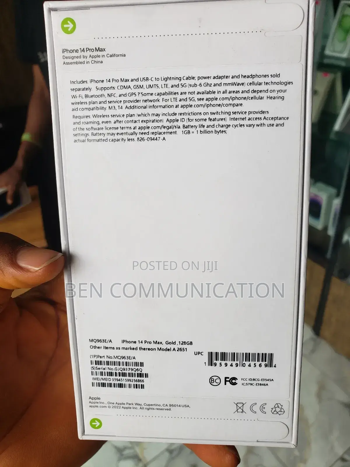 New Apple iPhone 14 Pro Max 128 GB Silver