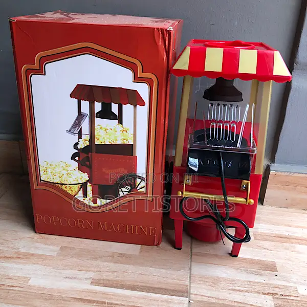 Electric Popcorn Maker With Tyre Stand