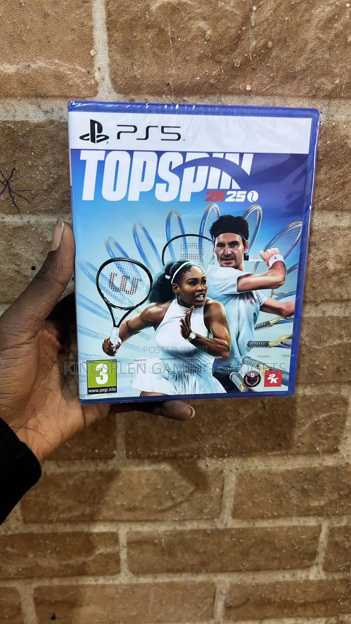 Top Spin 2k25 Ps5 Tennis Game