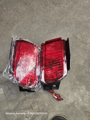 Back Bumper Reflector And Light For Land Cruiser Prado 2018-2023