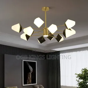 12 Hands Led Chandelier Light for Living Room Lighting