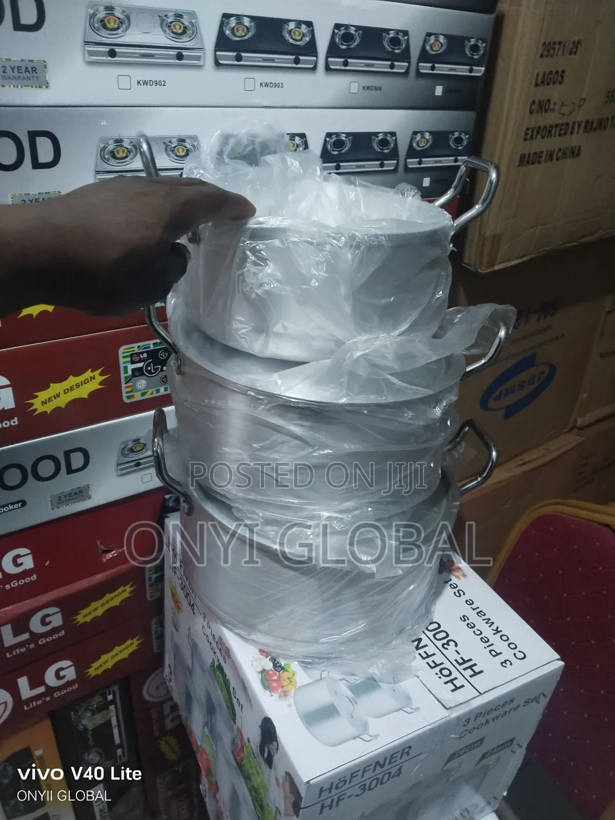 3 Sets Aluminum
