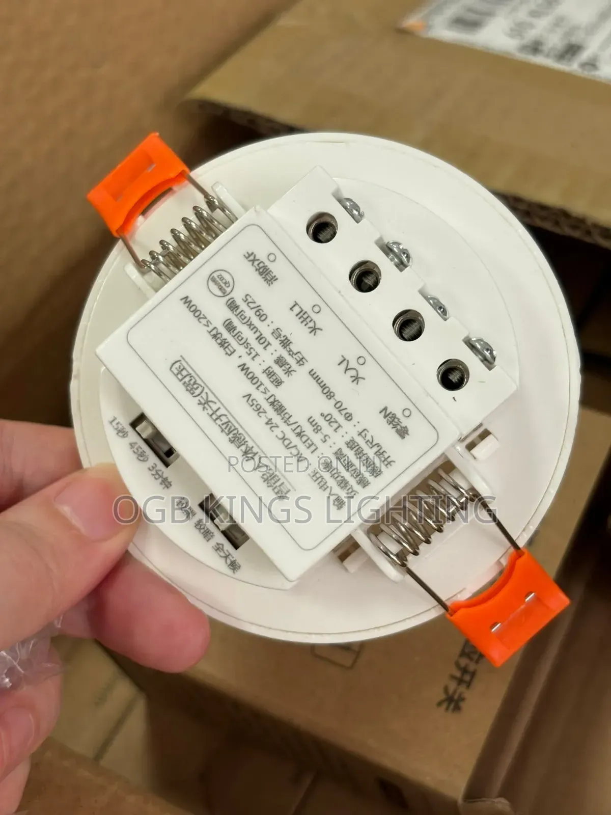 Motion Sensor Detector Smart Switch Home Indoor Infrared Light