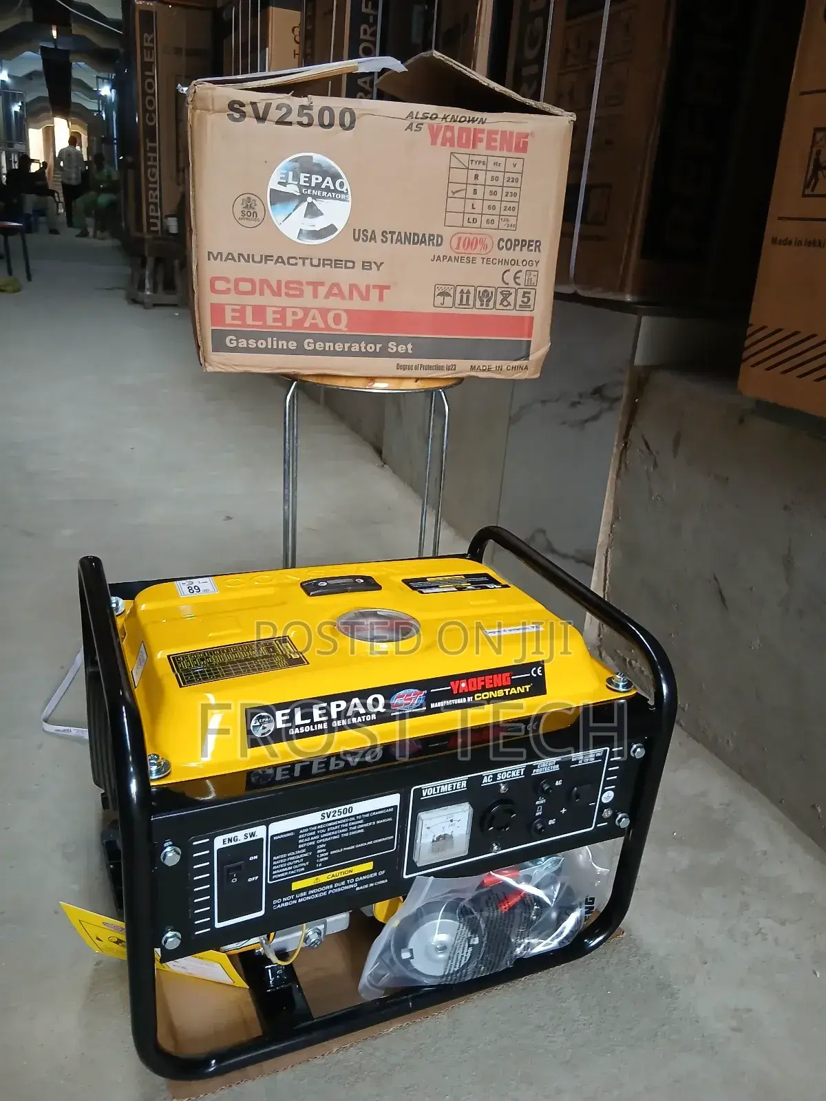 Elepaq Constant Yaofeng 1.5kva Copper Generator