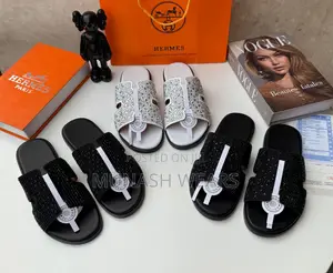 Hermes Leather Slipers 40-46 Available