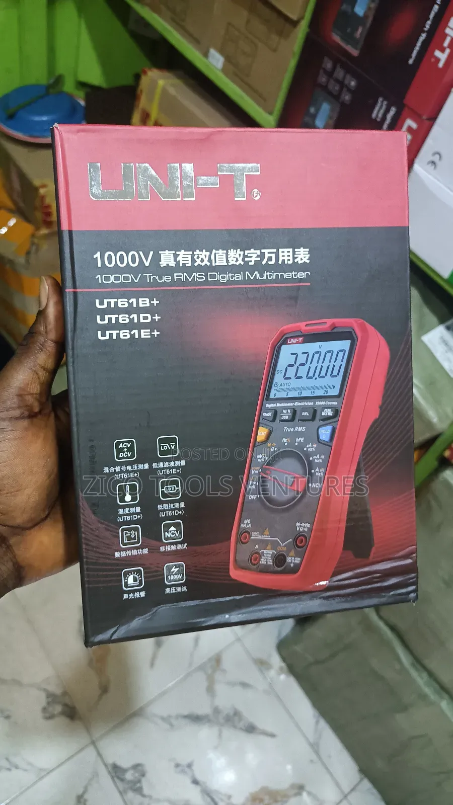 Ut61b+ Series 1000v True RMS Digital Multimeters