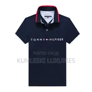 Quality Tommy Hilfiger Design Collar Neck