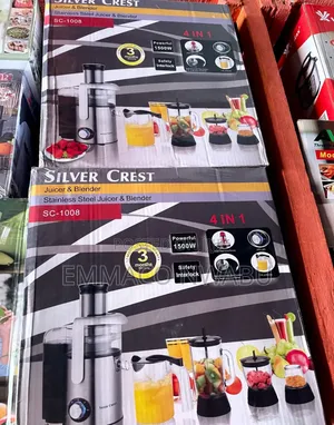 Silver Crest 4 in 1 Juicer and Blender, Grinder and Meat Chopper