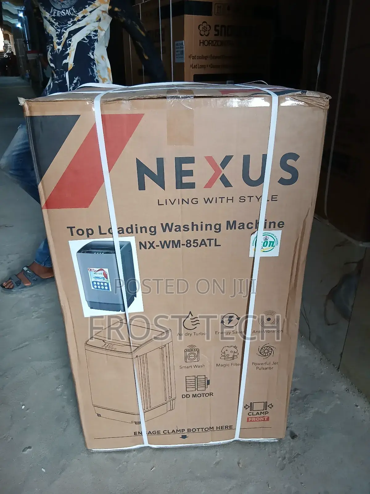 Nexus 8kg Top Loader Automatic Washing Machine