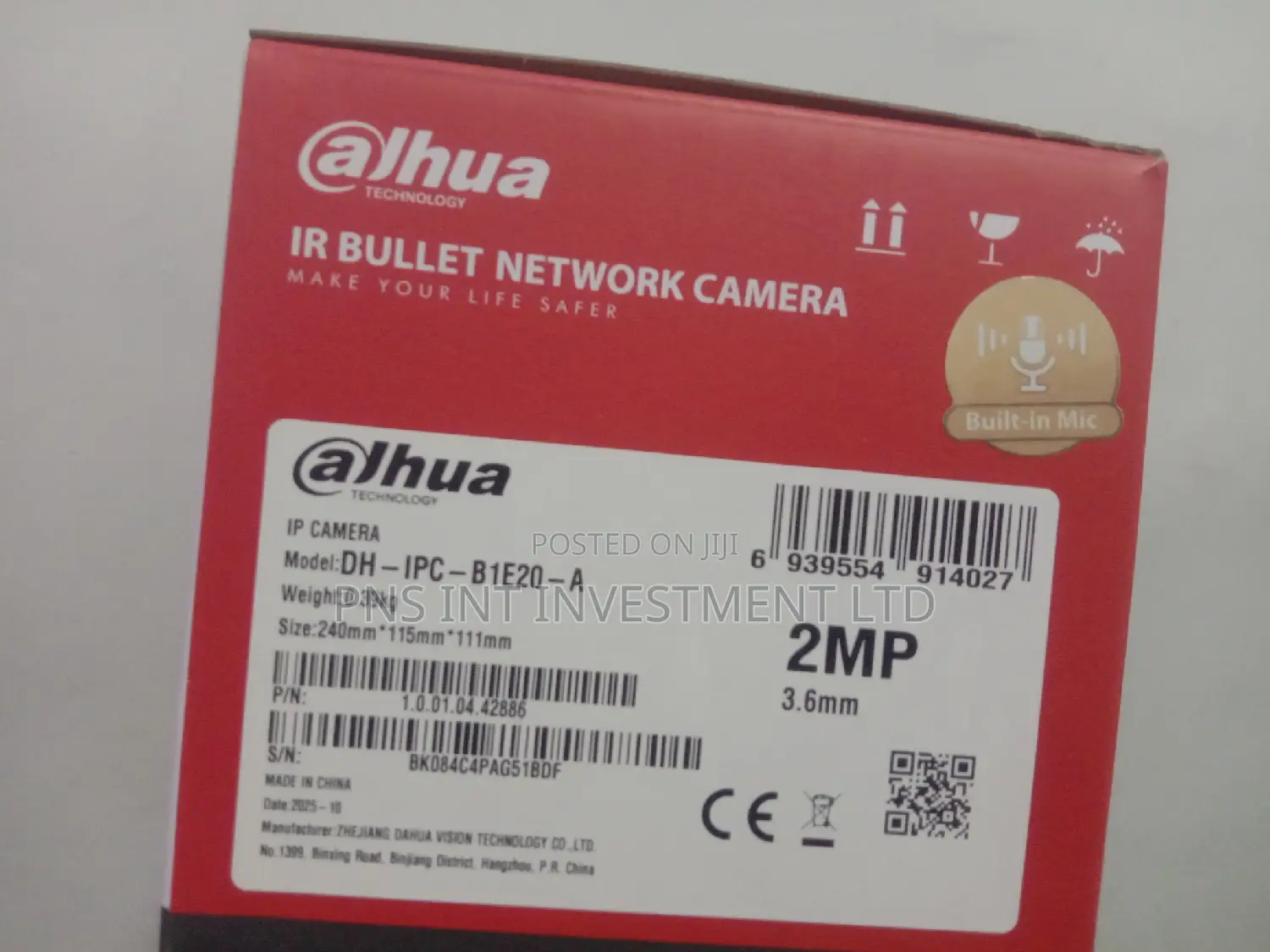 Dahua Eco Series 2mp Bullet Ip Camera