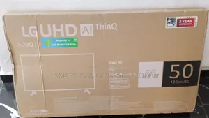 50 Inches Smart Tv With Upgraded 1gb Ram+8gb Rom