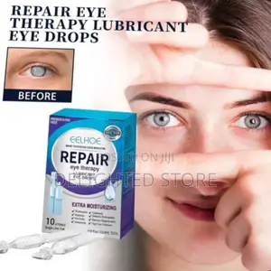 Eye Drops Relieve Dry, Blurred Eye