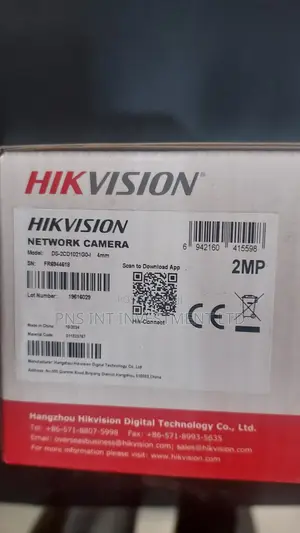 Hikvision 2mp Exir Bullet Ip Camera