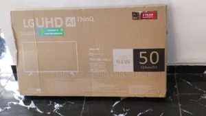 50 Inches Lg Smart Tv With Ai Processor 4k Apple Air Play