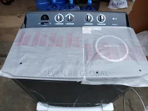 Lg 15kg Twin Tub Roller Jet Washing Machine | Wm 1561 (Black)