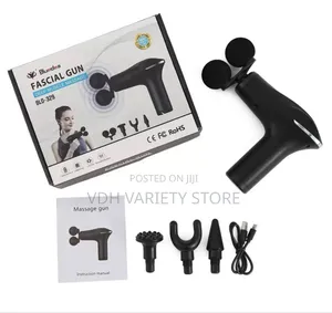 Double Mouth Fascial Gun Deep Massager