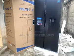 Polystar Pv-Sbs776wd-Inv Elegant Side-by-Side Fridge