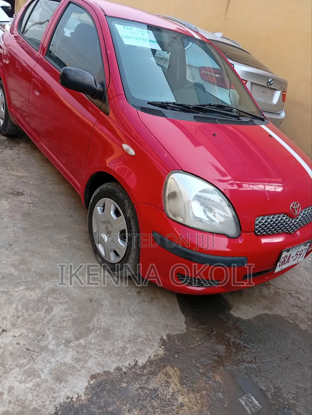 Toyota Yaris 2005 Red