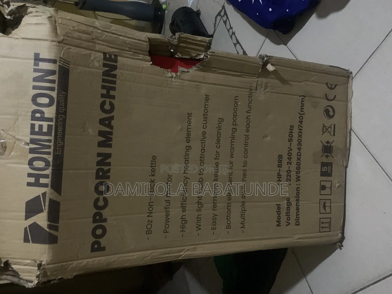 Popcorn Making Machine