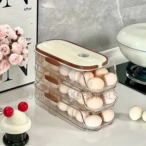 Automatic Rolling Large Capacity Egg Storage Box