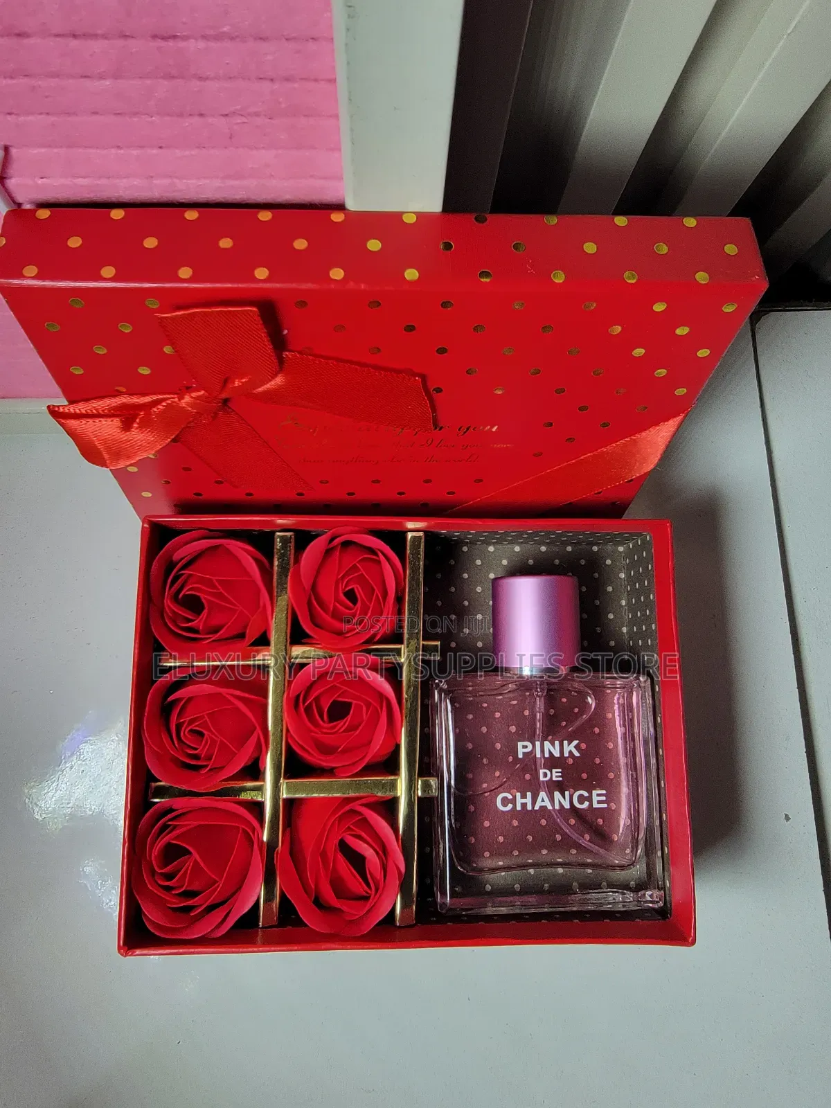 Rose Perfume Gift Box
