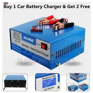 Dead Battery? Not on Our Watch. Buy 1 Car Battery Charger Get 2 Free