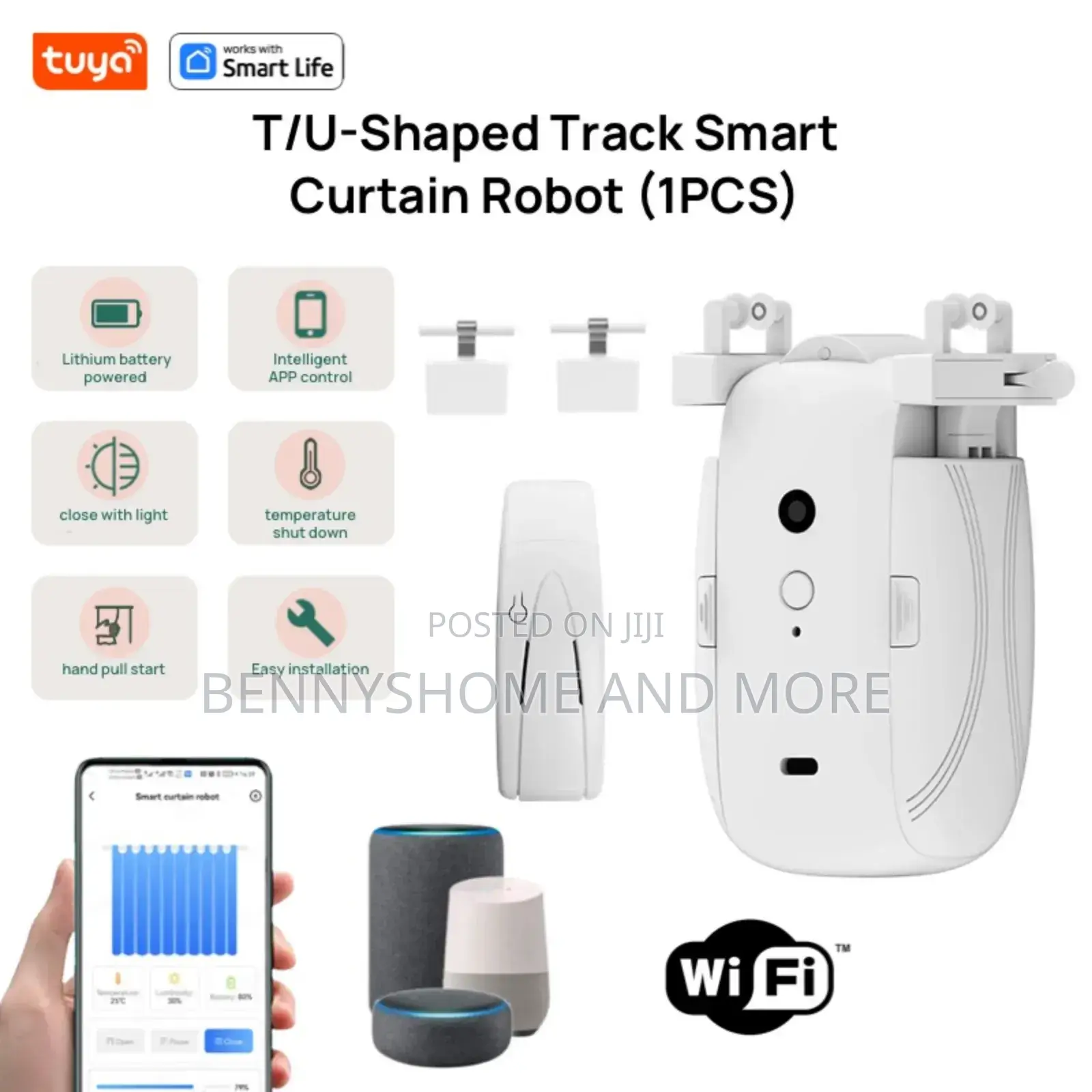 Smart Wifi Remote Curtain Opener Bot