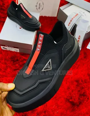 Prada Leather Shoe for Men's