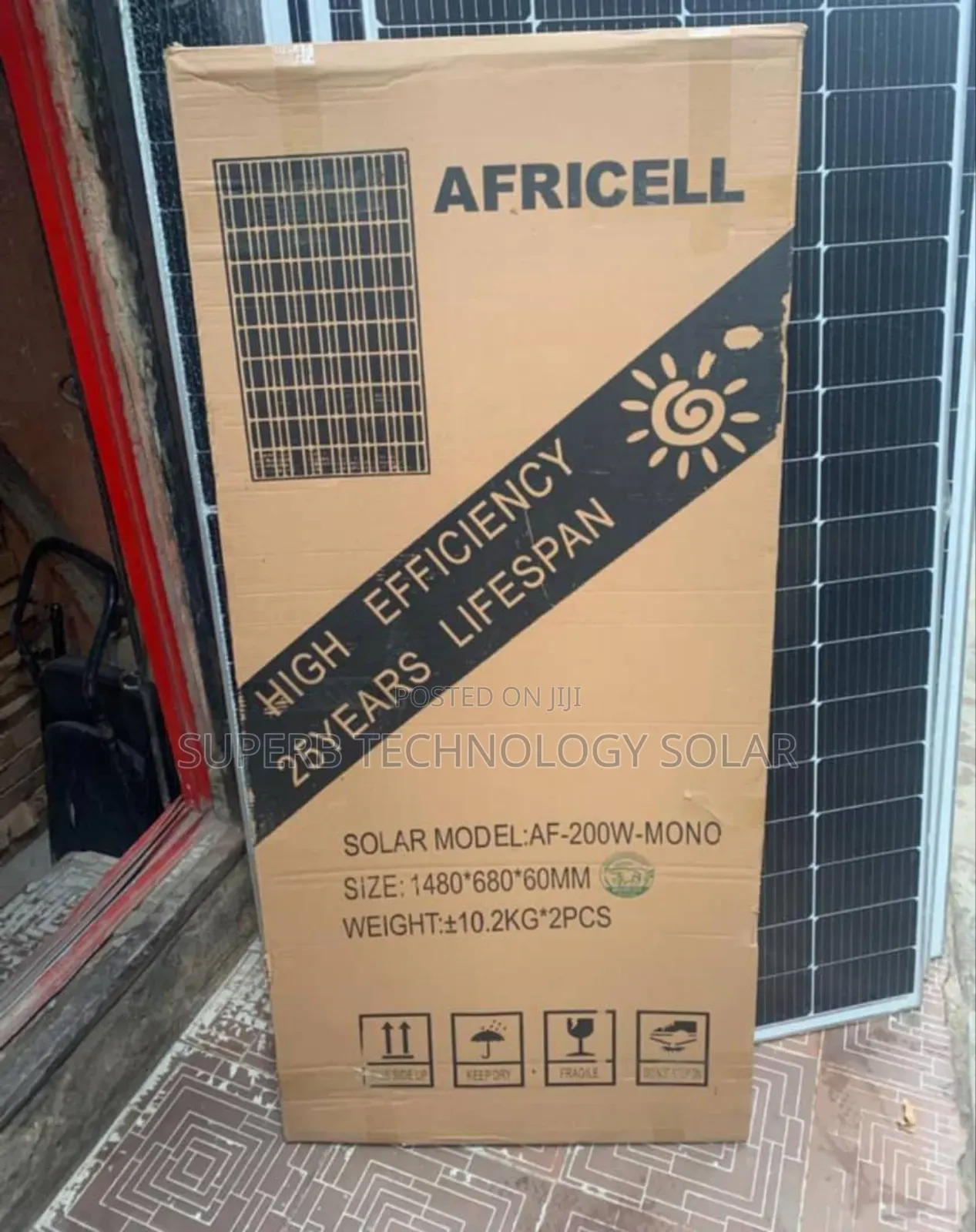 200w Africel Solar Panel Available