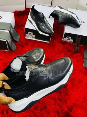 Berluti Leather Shoe for Men's