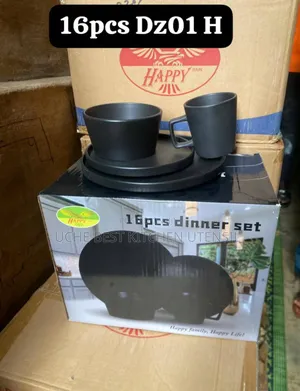16 Pieces Happy Dinnerware