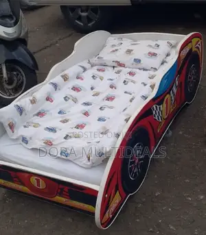 Imported Toddler to Teen Cot With Mattress, Bed Cover and Pillow