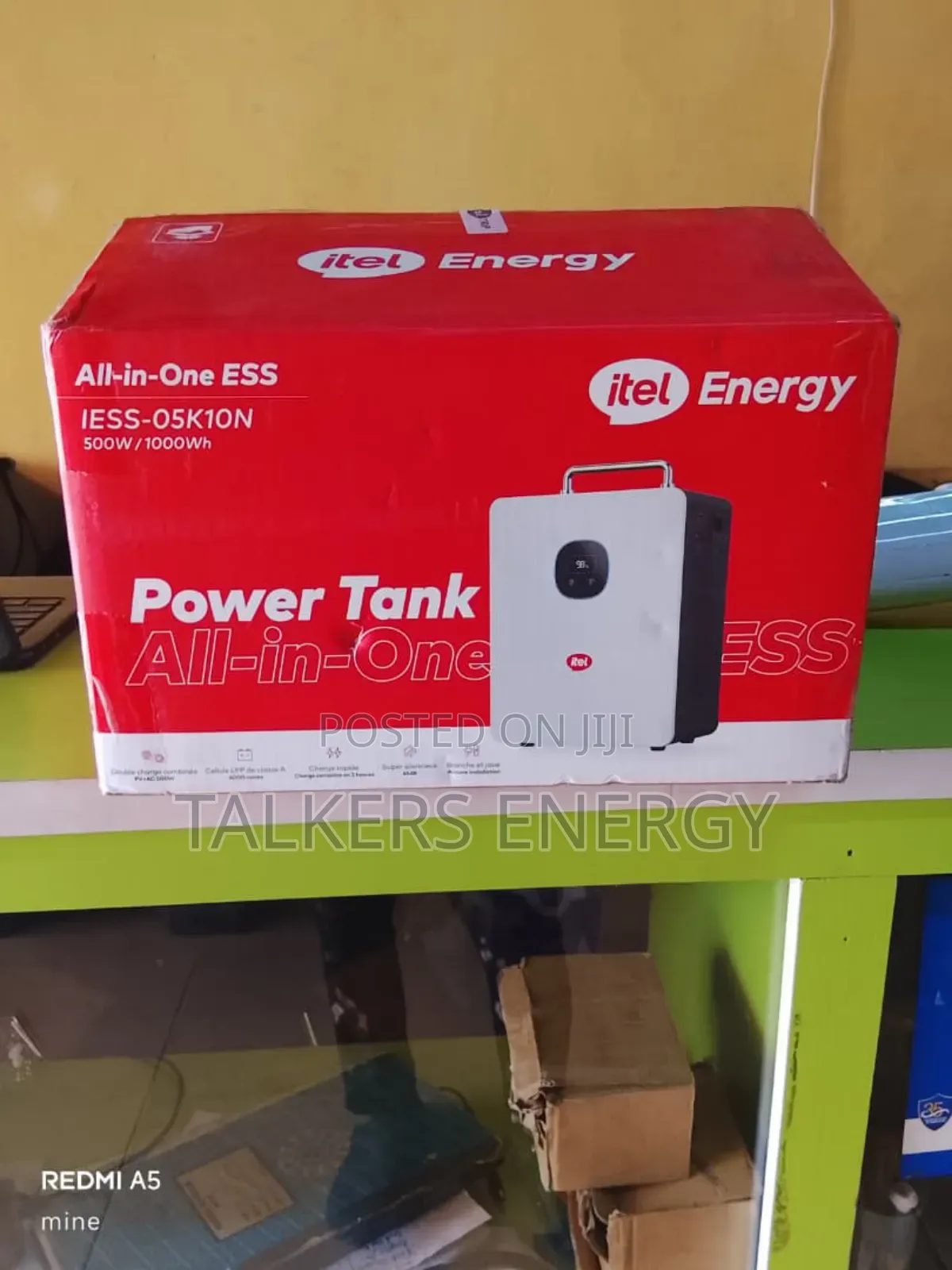 Itel 1kw Power Tank (Solar Generator)