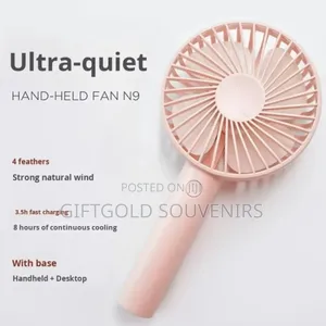 Rechargeable Mini Pocket Hand Fan