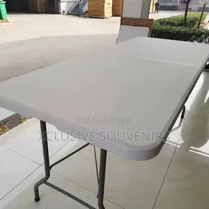 8 Seater 6ft Hdpe Outdoor Rectangular Foldable Party Plastic Table
