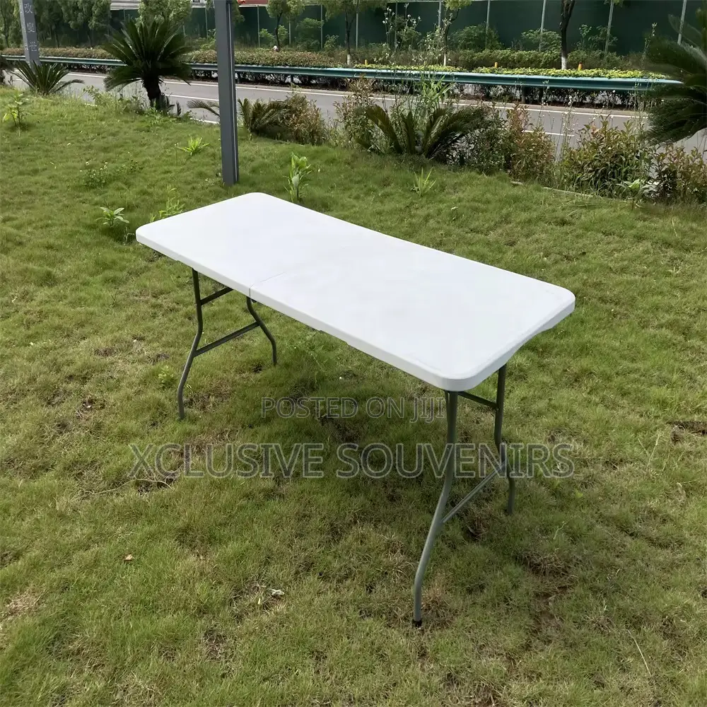 8 Seater 6ft Hdpe Outdoor Rectangular Foldable Party Plastic Table