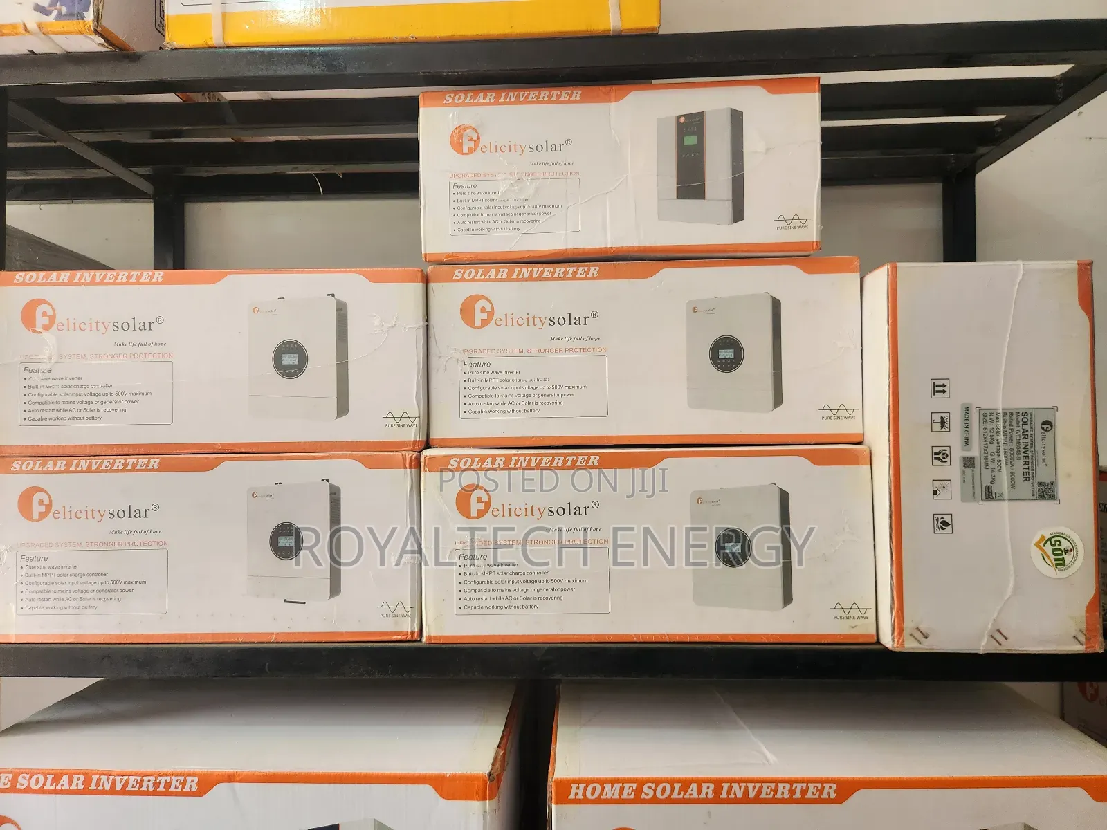 Felicity 6kva 48v Hybrid Solar Inverter - Royaltech energy Price: ₦ ...