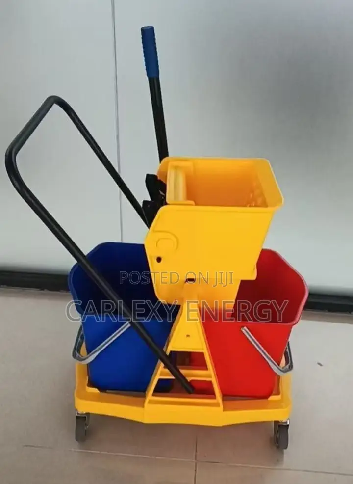 Mini 3bucket Cleaning Trolley