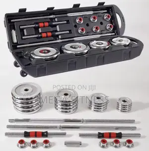 50kg Adjustable Chrome Dumbbell