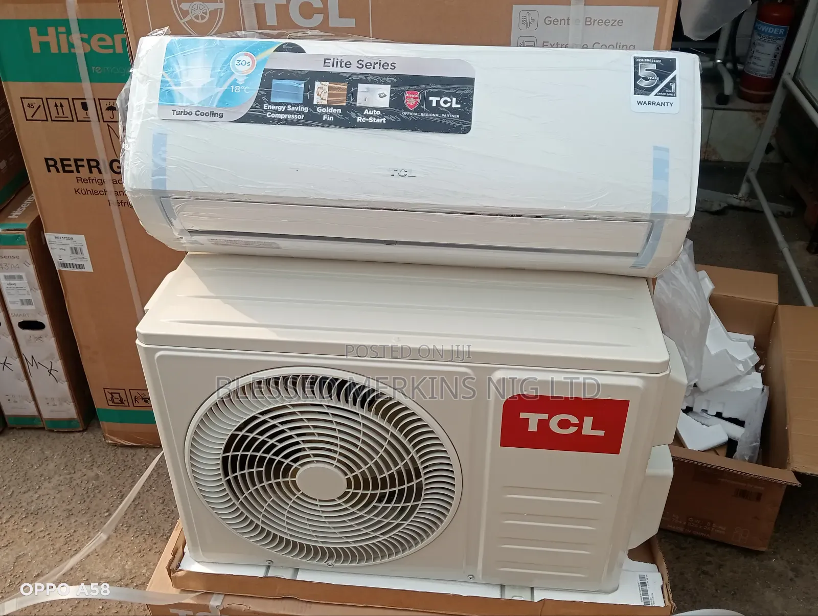 TCL Low Voltage Split Unit a/C 1.Hp 5 Years Compressor Warranty in Wuse ...