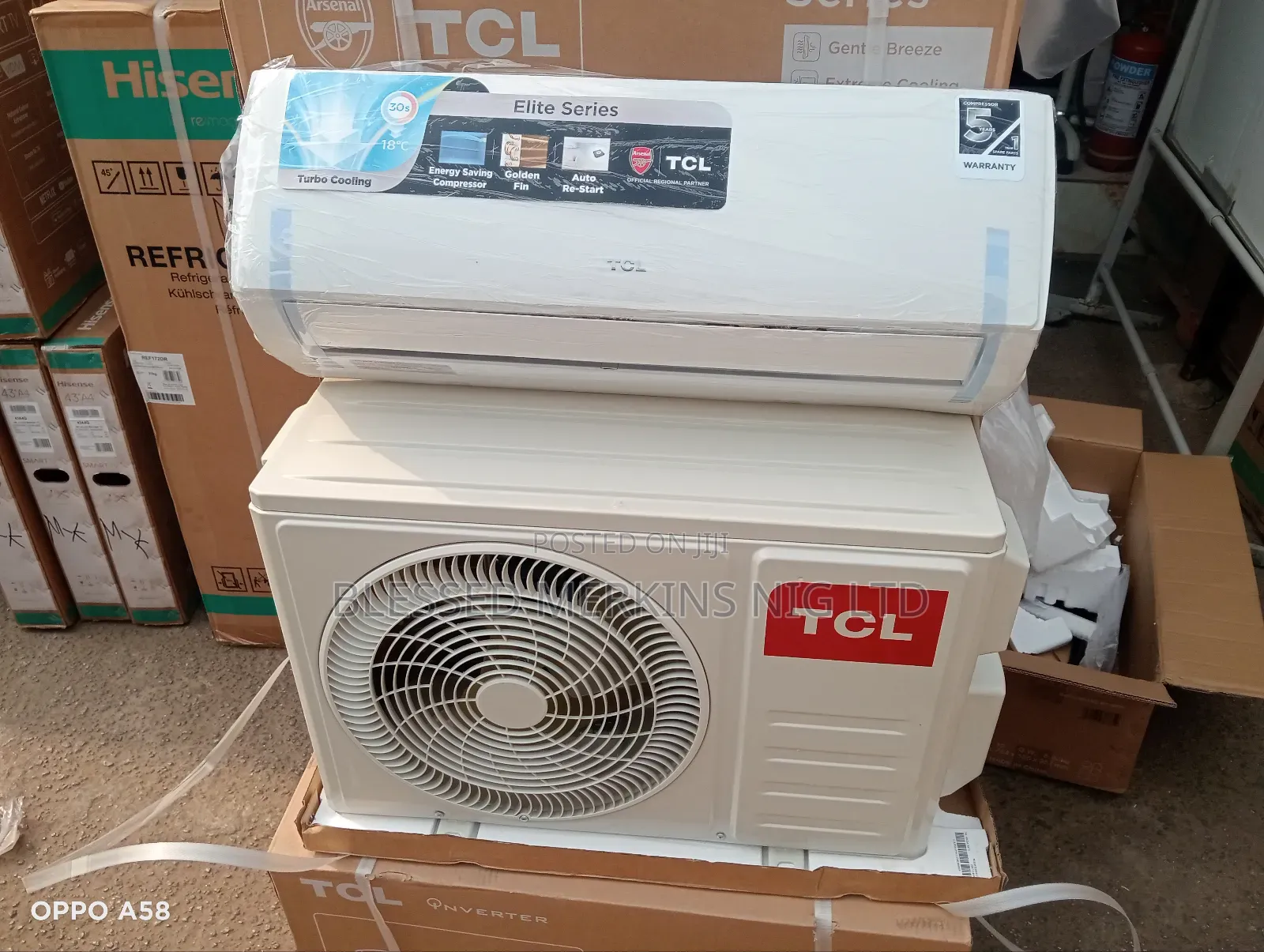 TCL Low Voltage Split Unit a/C 1.Hp 5 Years Compressor Warranty