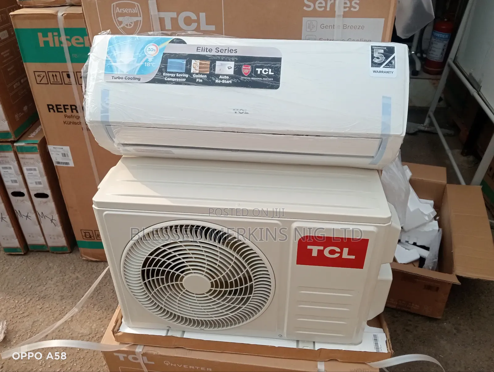 TCL Low Voltage Split Unit a/C 1.Hp 5 Years Compressor Warranty